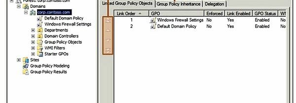 Наследование групповой политики