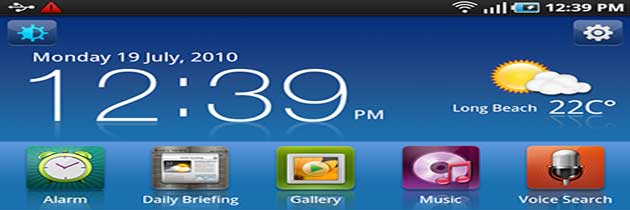 Настройка домашнего экрана в Android