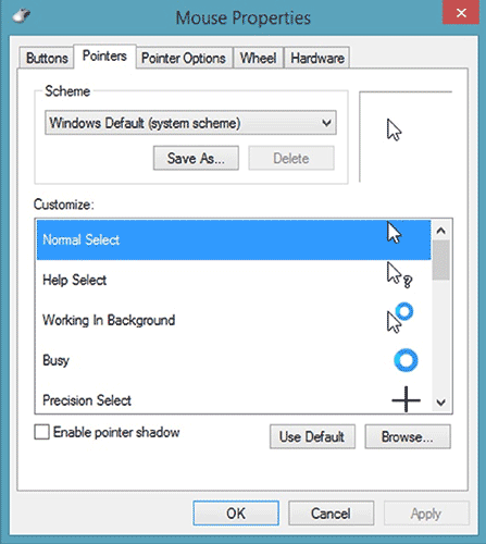 изменение_указателя_мыши