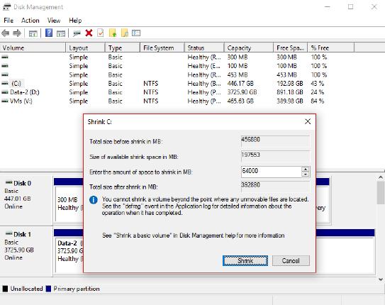 сжатие-тома