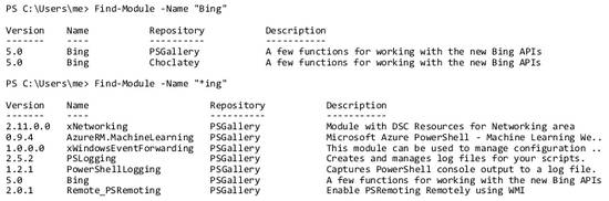 Find-Module_bing