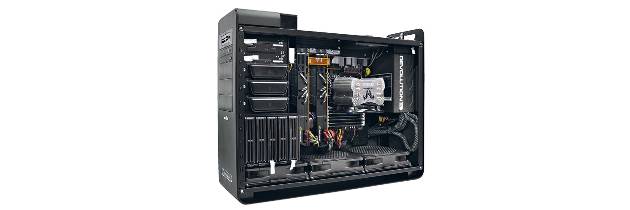 Установка источника питания, видеокарты и приводов