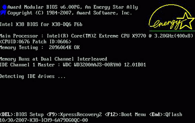 загрузка компьютера