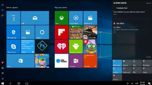 режим-планшета