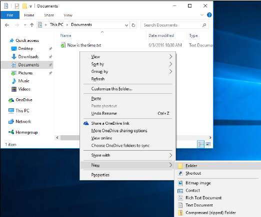 создание-файла-папки
