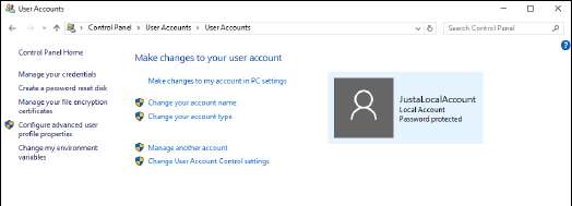 создать диск сброса пароля