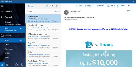 Universal Windows Mail