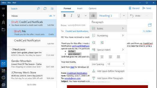 маркированный список
