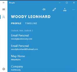 контактная информация
