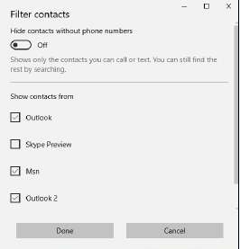 отключение контактов