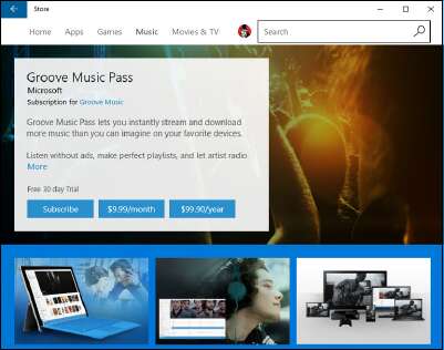 Groove Music Pass