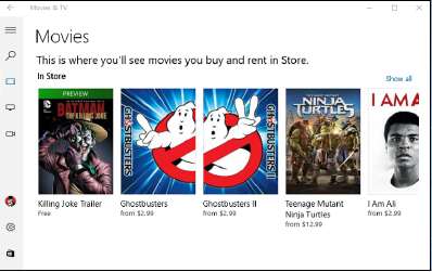 видео Movies & TV