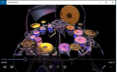 воспроизведение собственного видео