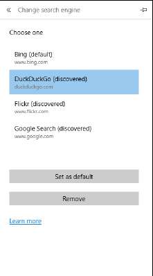 изменить поисковую систему