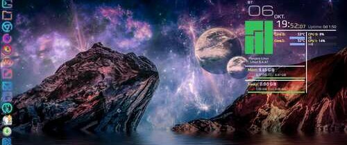 KDE Plasma рабочий стол по умолчанию