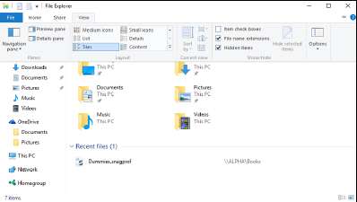 библиотеки в проводнике
