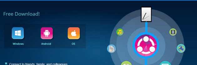 Передача файлов с помощью SHAREit
