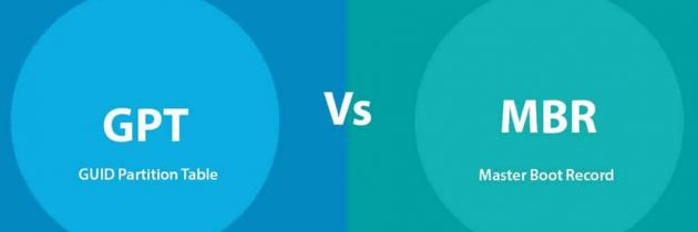 Преобразовать диск MBR в GPT