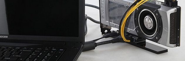 Внешняя видеокарта и ноутбук